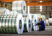 Lượng sắt thép xuất khẩu tăng, kim ngạch giảm