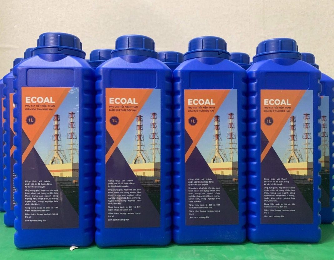ECOAL ECOAL - PHỤ GIA TIẾT KIỆM THAN GIẢM KHÍ THẢI ĐỘC HẠI